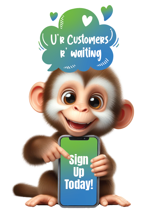 monkey small customer sign up call to action