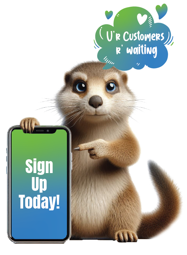 squireel customer sign up call to action