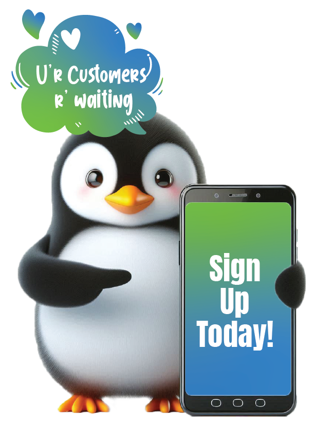 penguin customer sign up call